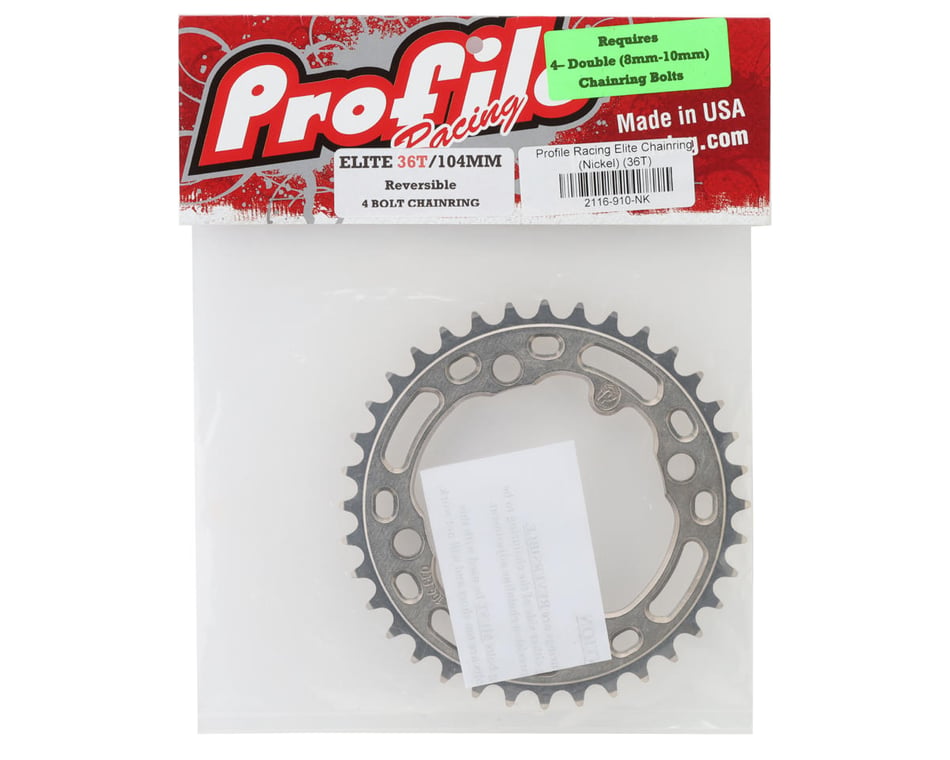 Profile Racing Elite Chainring (Nickel) - Dan's Comp